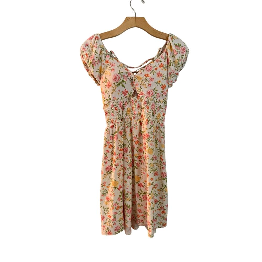 No Boundaries women’s size small floral Baby doll dress